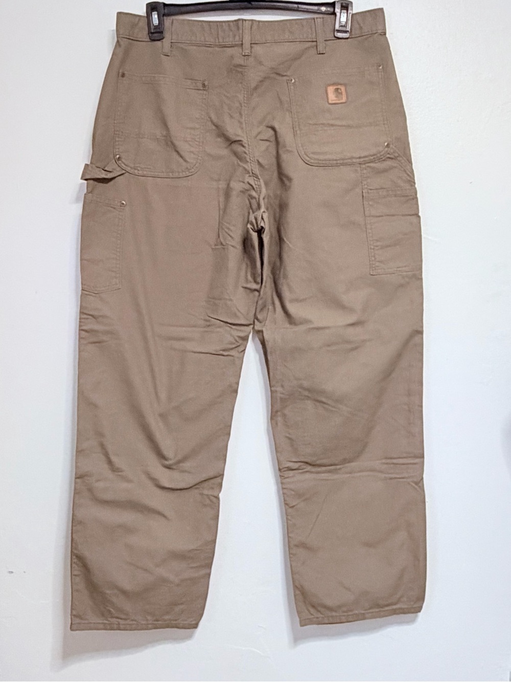 Carhartt Men's Brown Work Pants - Rugged Utility 38x32